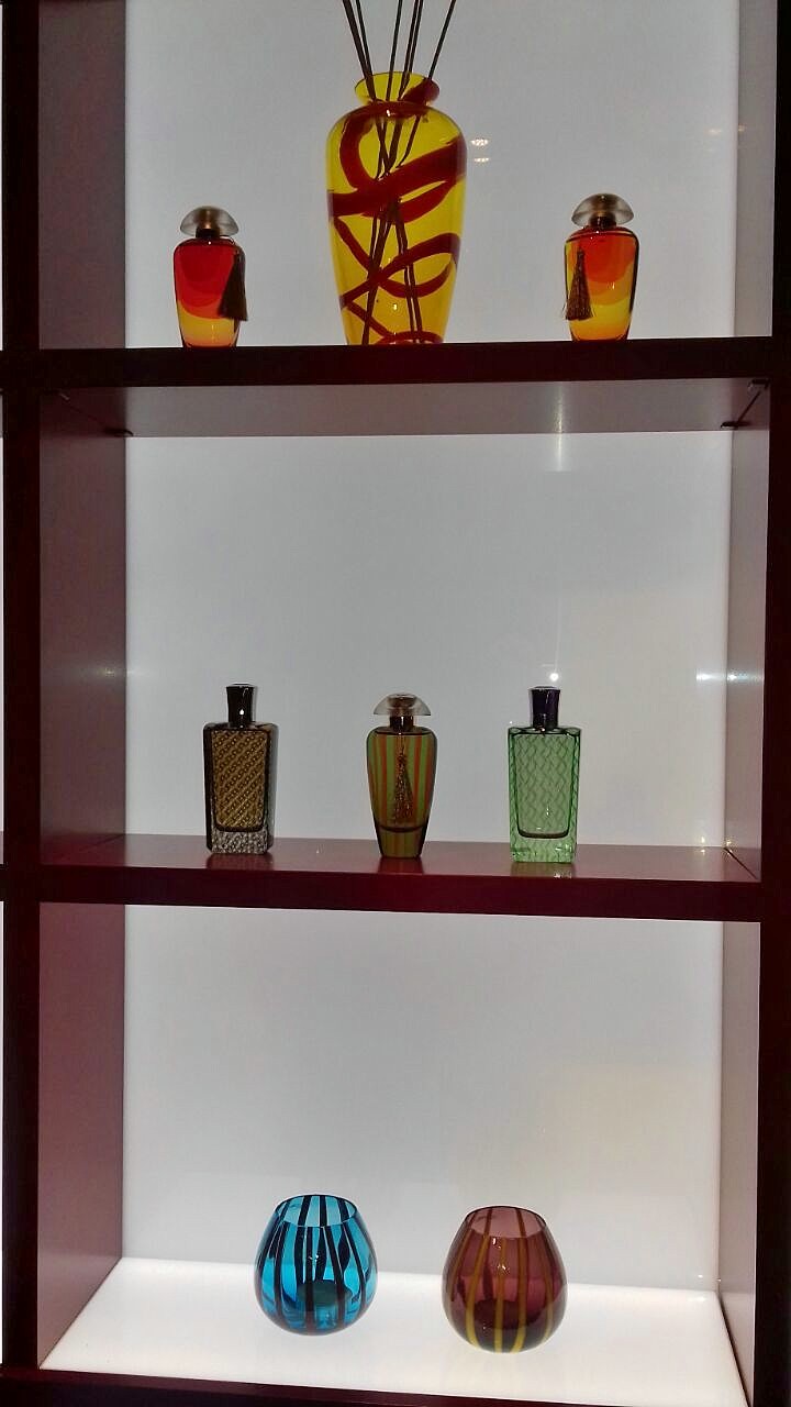 Linea per l’ambiente The Merchant of Venice in vetro di Murano