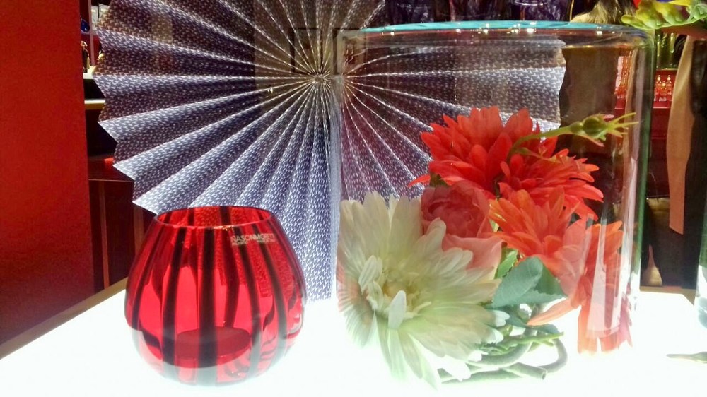 Linea per l’ambiente The Merchant of Venice in vetro di Murano