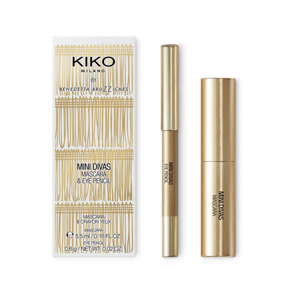 Kit Mascara e Eye Pencil Mini Divas Kiko