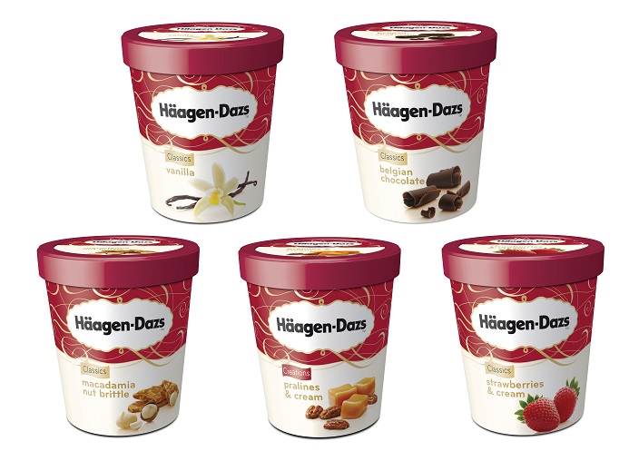 Iconic Flavor, gusti classici di Häagen-Dazs