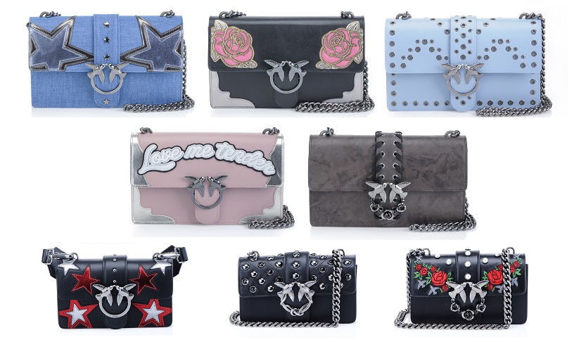 collezione Pinko autunno inverno 2017/18, love bag