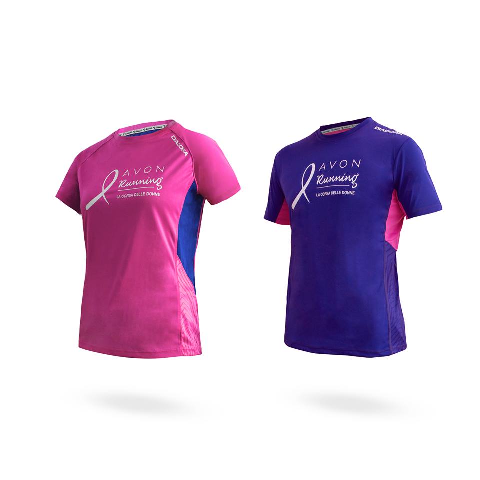 Tshirt ufficiale Avon Running 2017, Diadora
