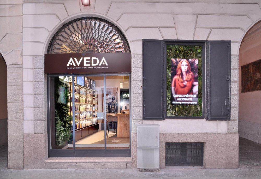 Inaugurazione del primo&nbsp;Aveda&nbsp;Store italiano, a Milano