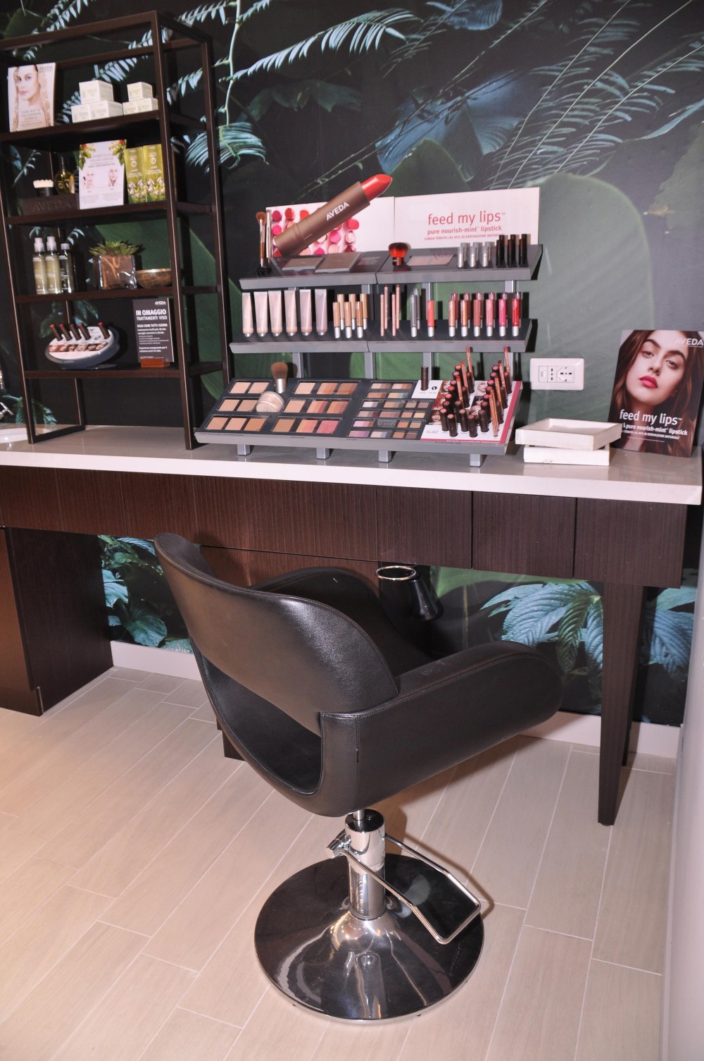 Inaugurazione del primo&nbsp;Aveda&nbsp;Store italiano, a Milano