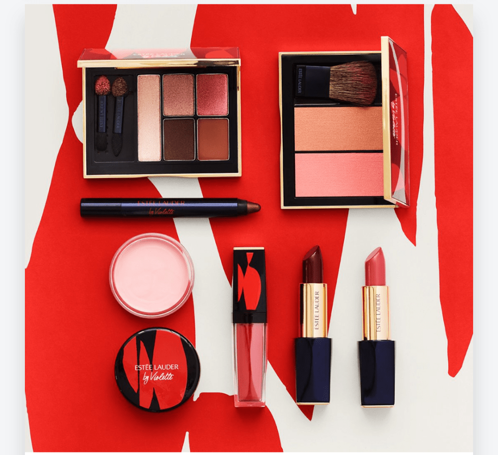 Poppy Sauvage Collection by Violette, limited edition Estée Lauder
