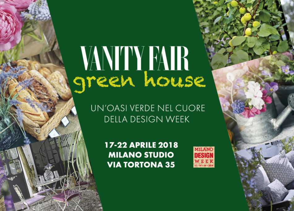 Vanity Fair Green House, oasi verde di relax al Fuorisalone