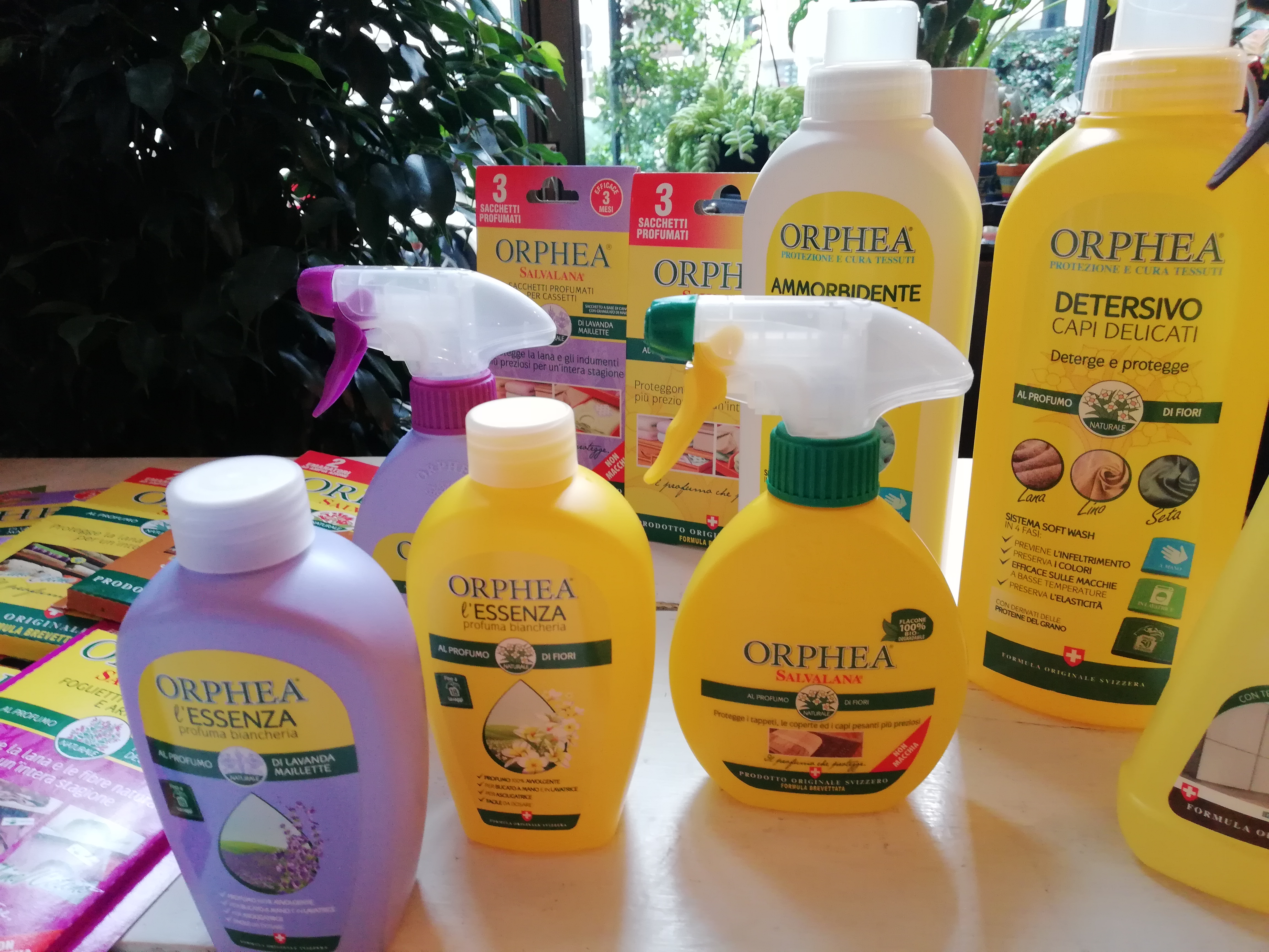 Orphea Salvalana per la cura dei tessuti e del guardaroba 