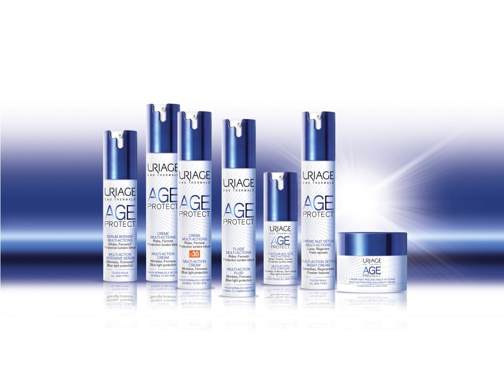 Uriage Age Protect, linea completa contro inquinamento e luce blu