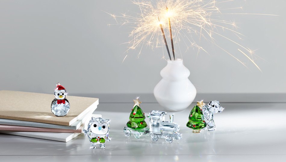 Decorazioni Swarovski per casa e albero di Natale