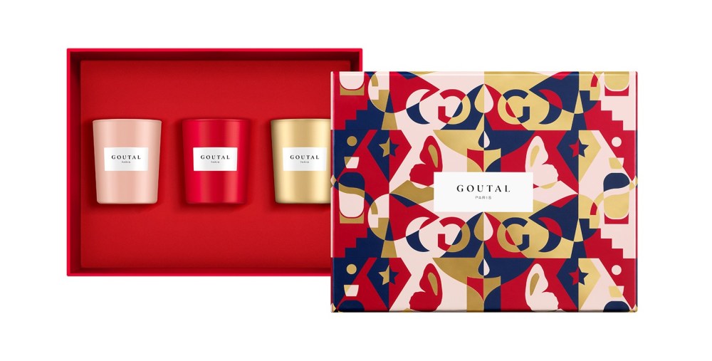 Cofanetto Natale Trio Candele Goutal