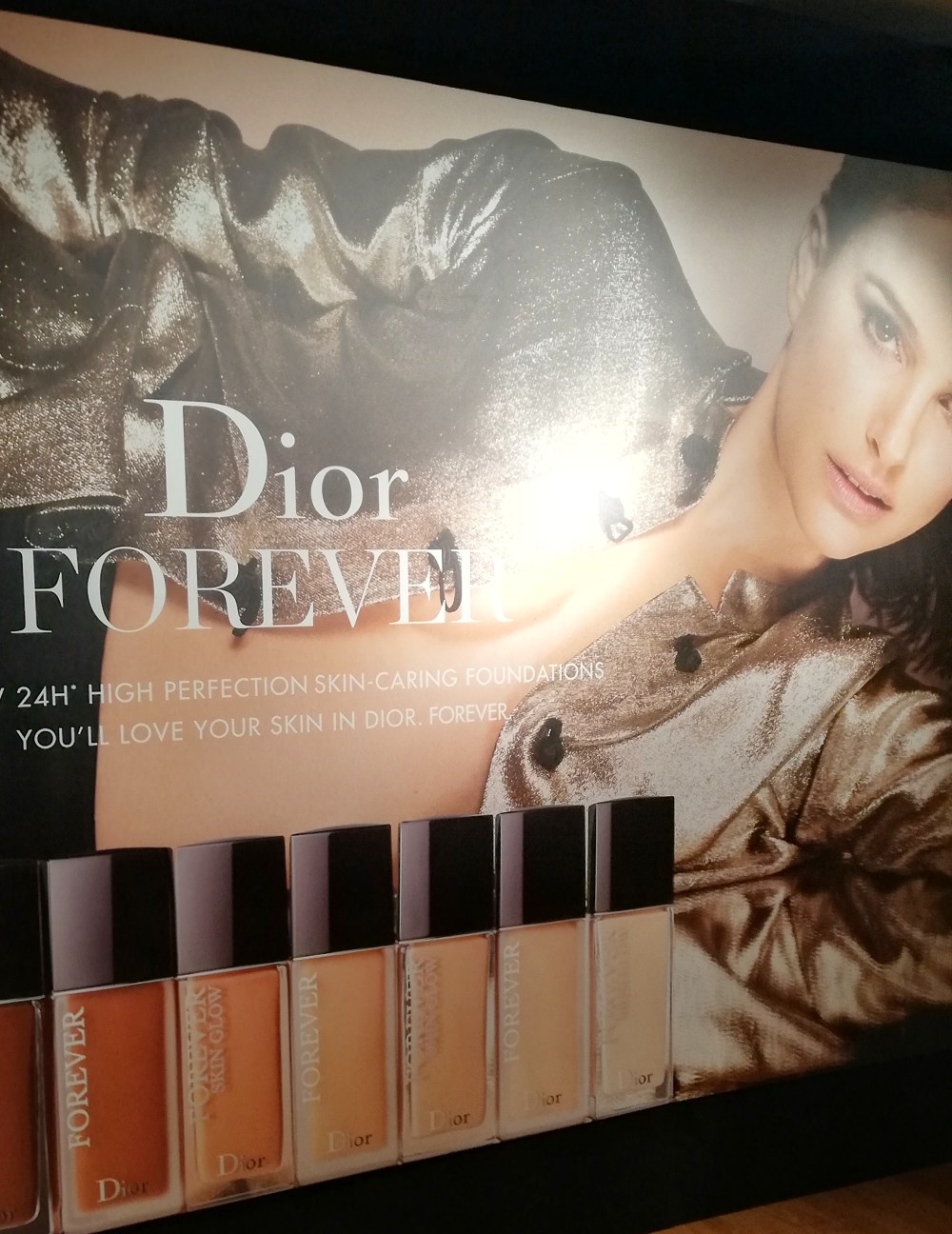Campagna pubblicitari Dior Forever con Natalie Portman