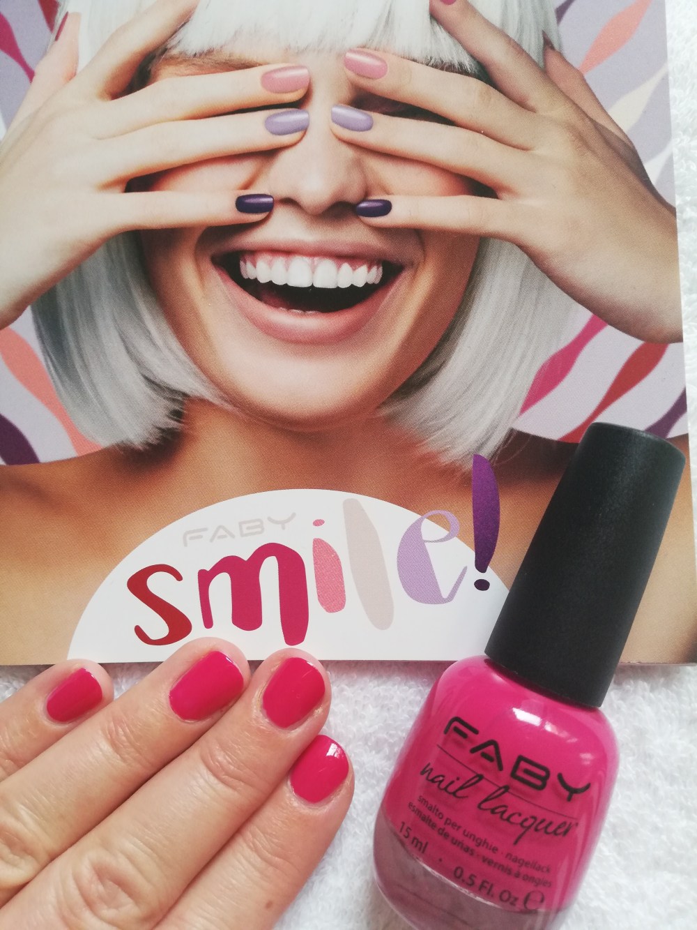 Smalto fucsia primavera estate Faby