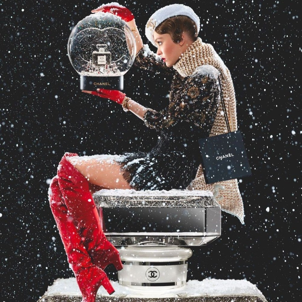Natale 2019 spot del profumo Chanel N 5 Eau