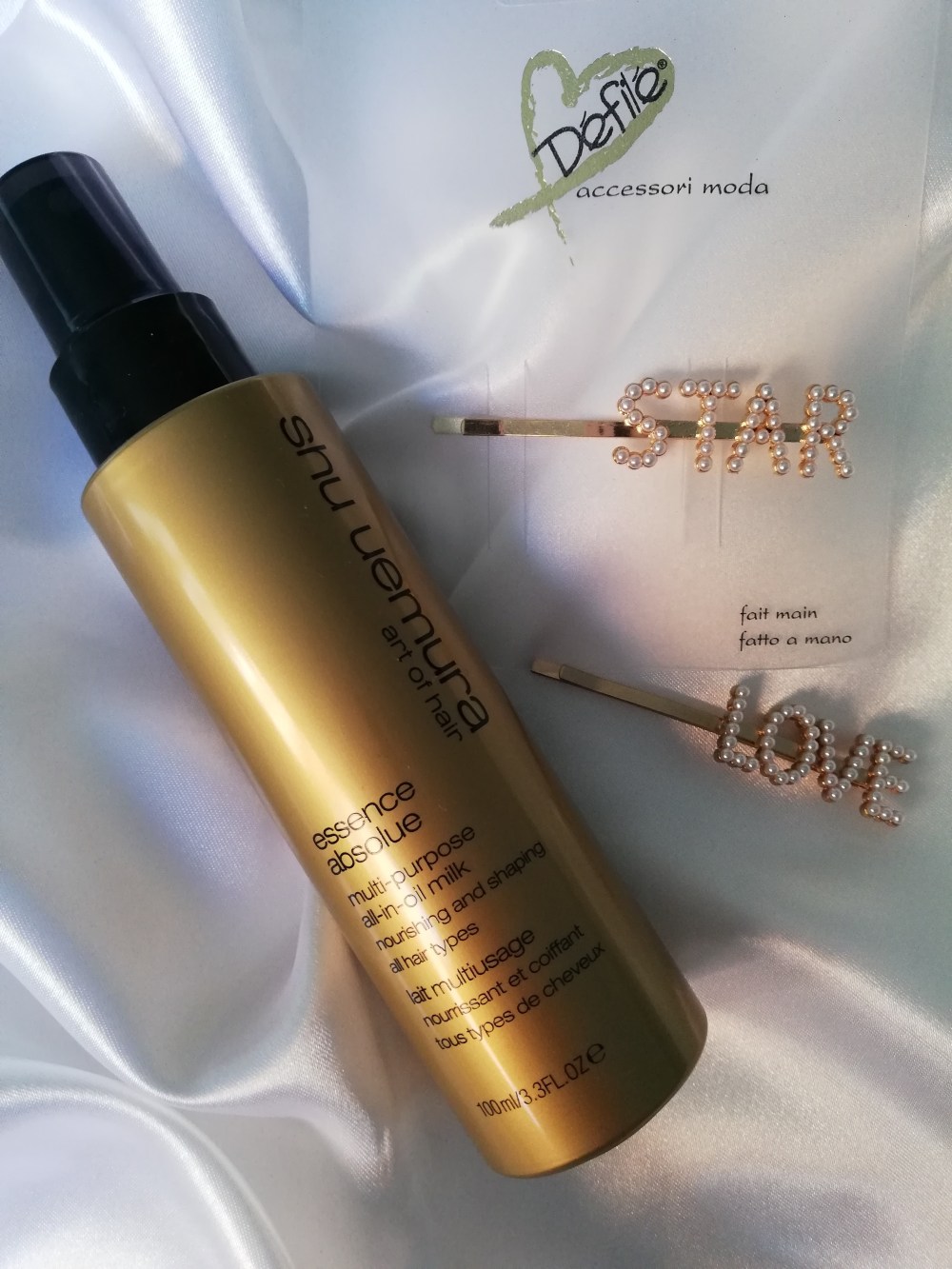 olio lussuoso multiuso per capelli Shu Uemura