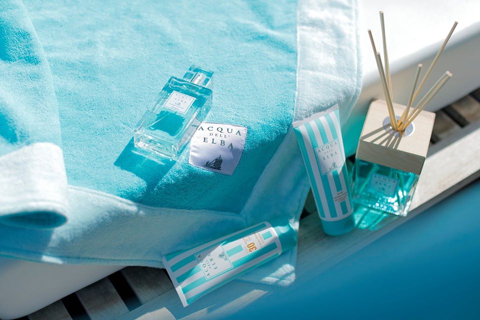 Manufatti e profumi ispirati al mare Acqua dell'Elba