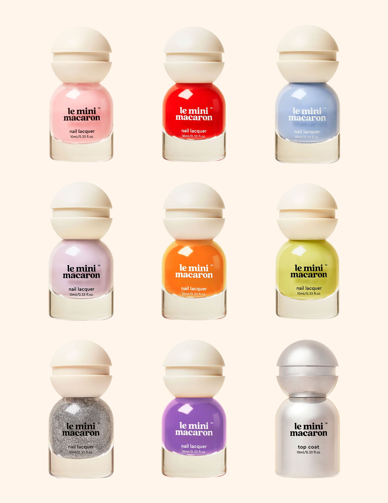 : Diverse tonalità di smalti Le Sweet di Le Mini Macaron