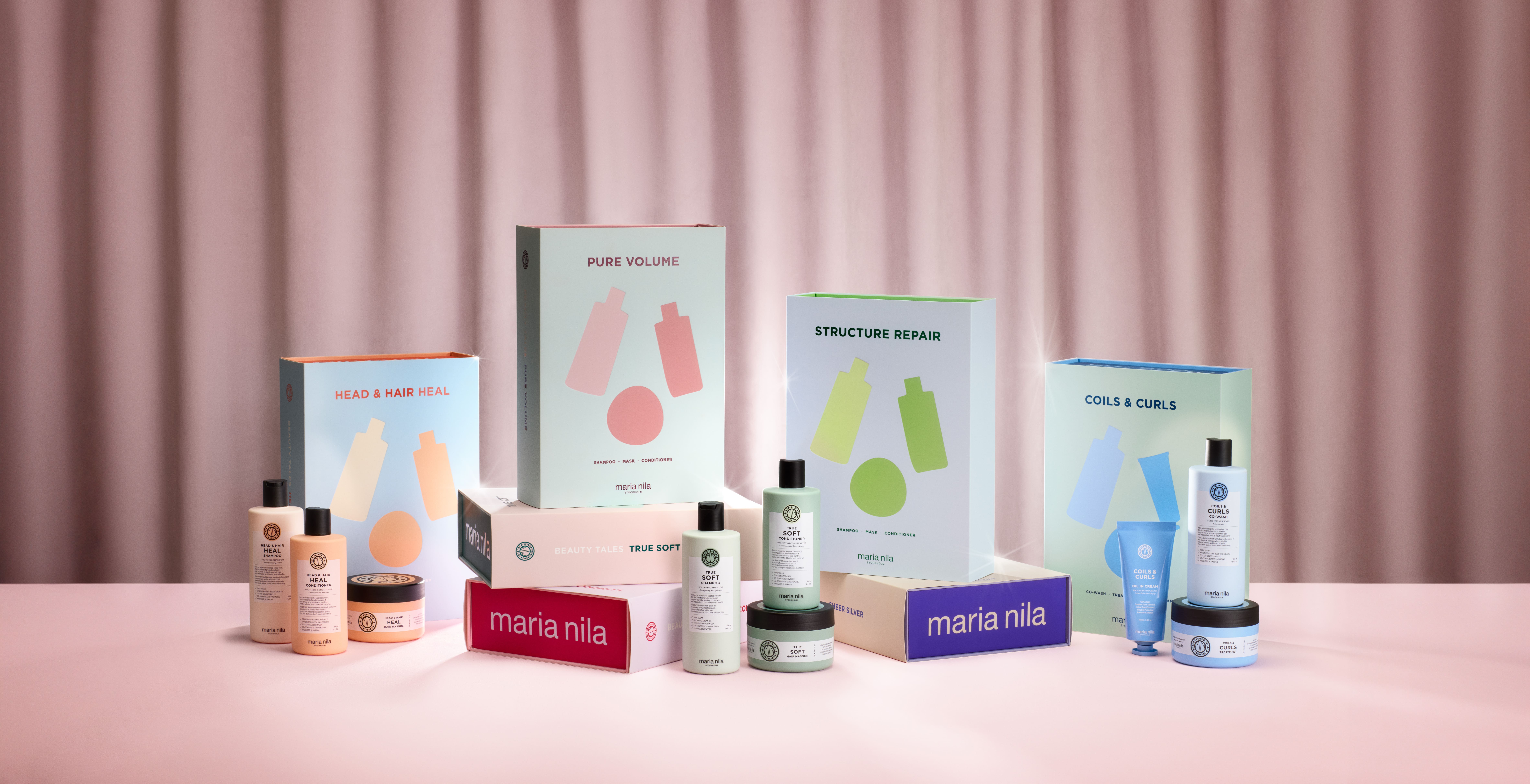 Beauty Box di Maria Nila, regali incantevoli per i capelli, Natale 2024