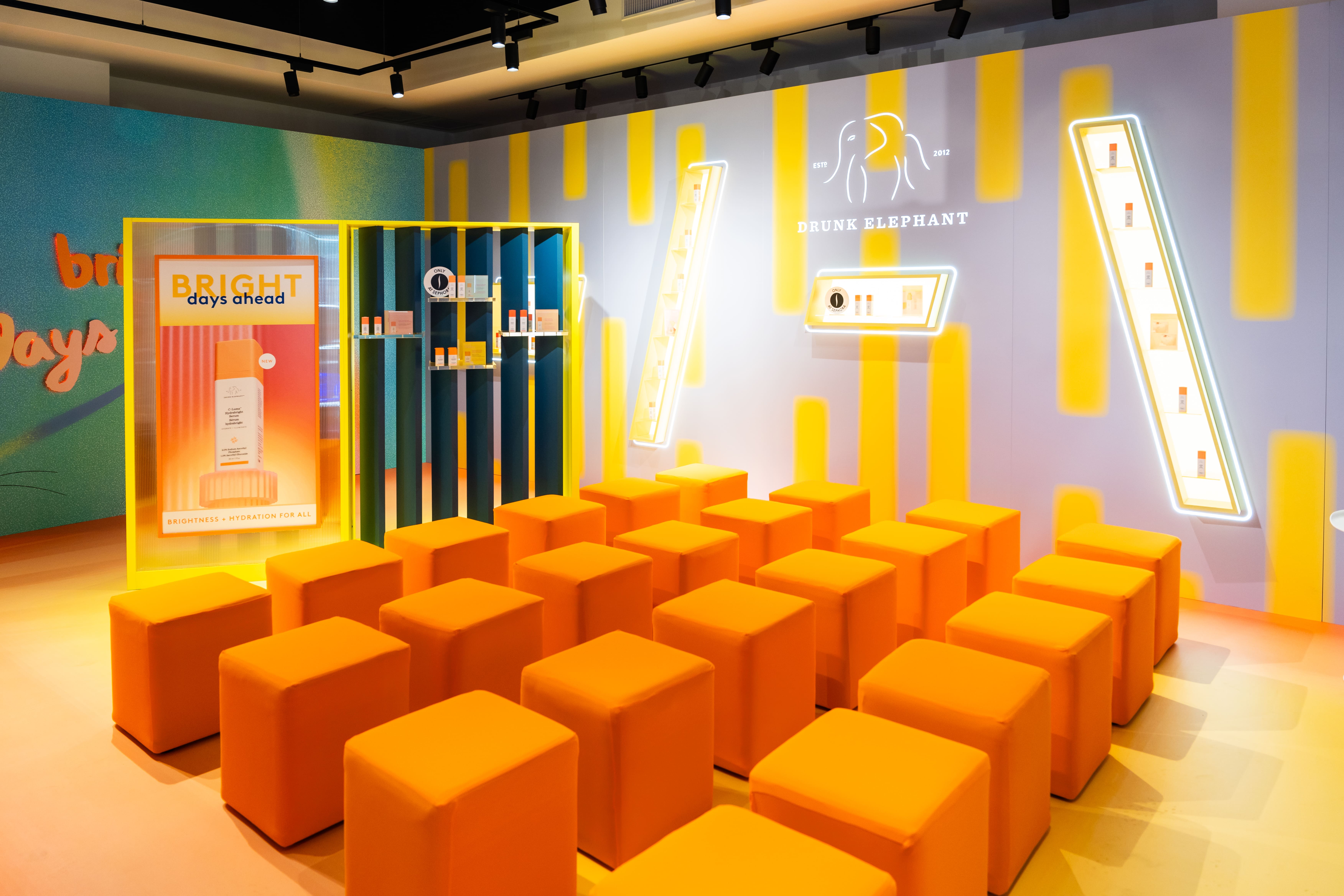 Casa di Luma Pop Up di Drunk Elephant a Milano, evento esclusivo di skincare