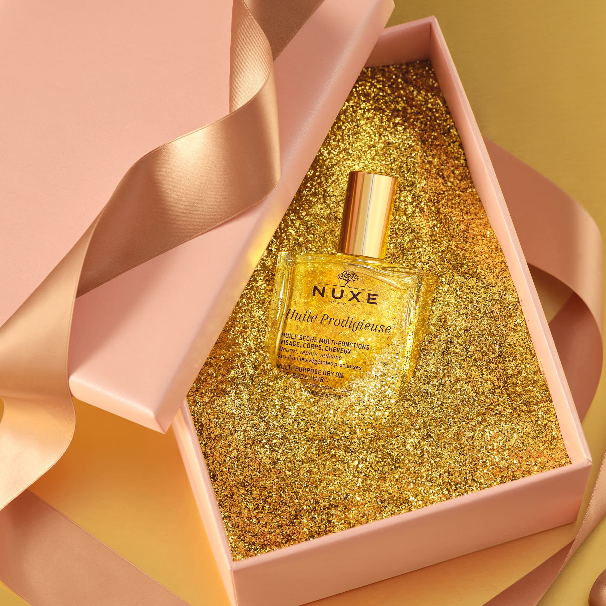 Cofanetto Huile Prodigieuse® NUXE con prodotti iconici