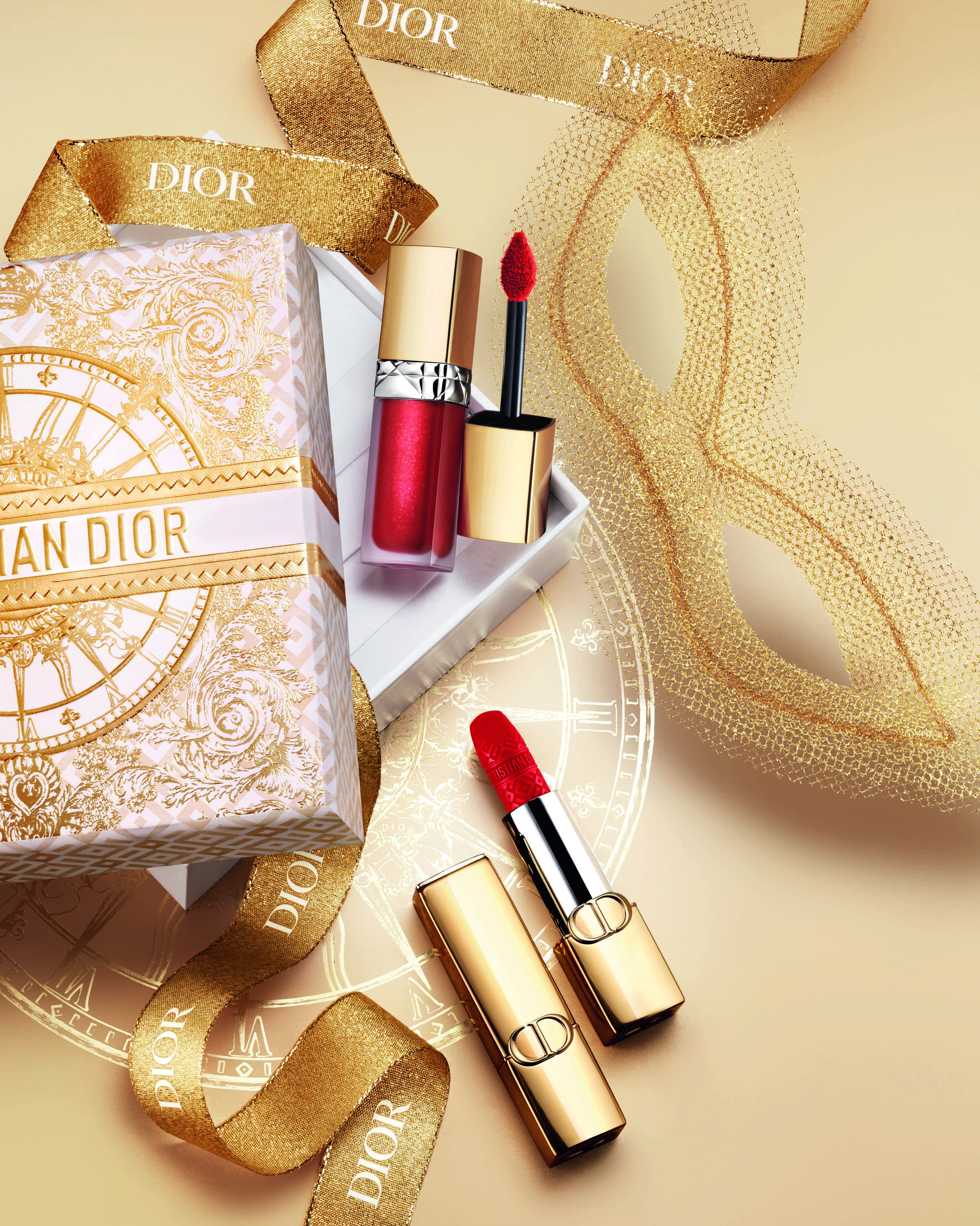 Rouge Dior Forever Liquid e Rouge Dior in edizione limitata per le festività