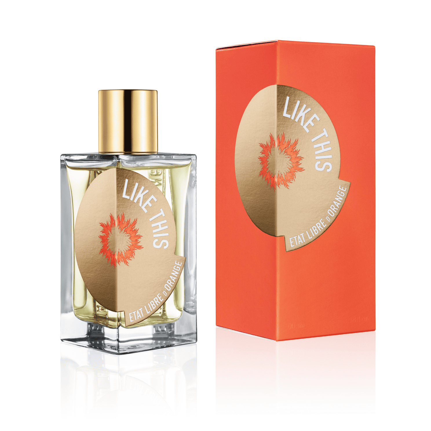 Profumo Like This Tilda Swinton di ETAT LIBRE D'ORANGE con flacone elegante.