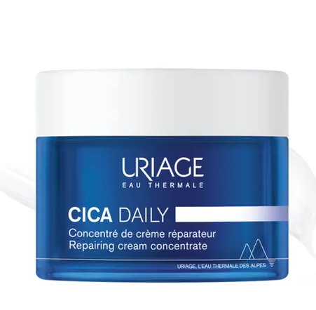 Cica Daily Crema Concentrata Riparatrice di Uriage, trattamento riparatore per pelle fragile e sensibile