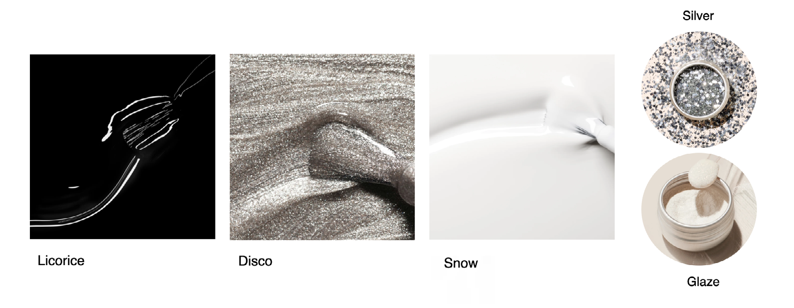 Nail art Halloween con smalti neri, bianchi e scintillanti - Manucurist