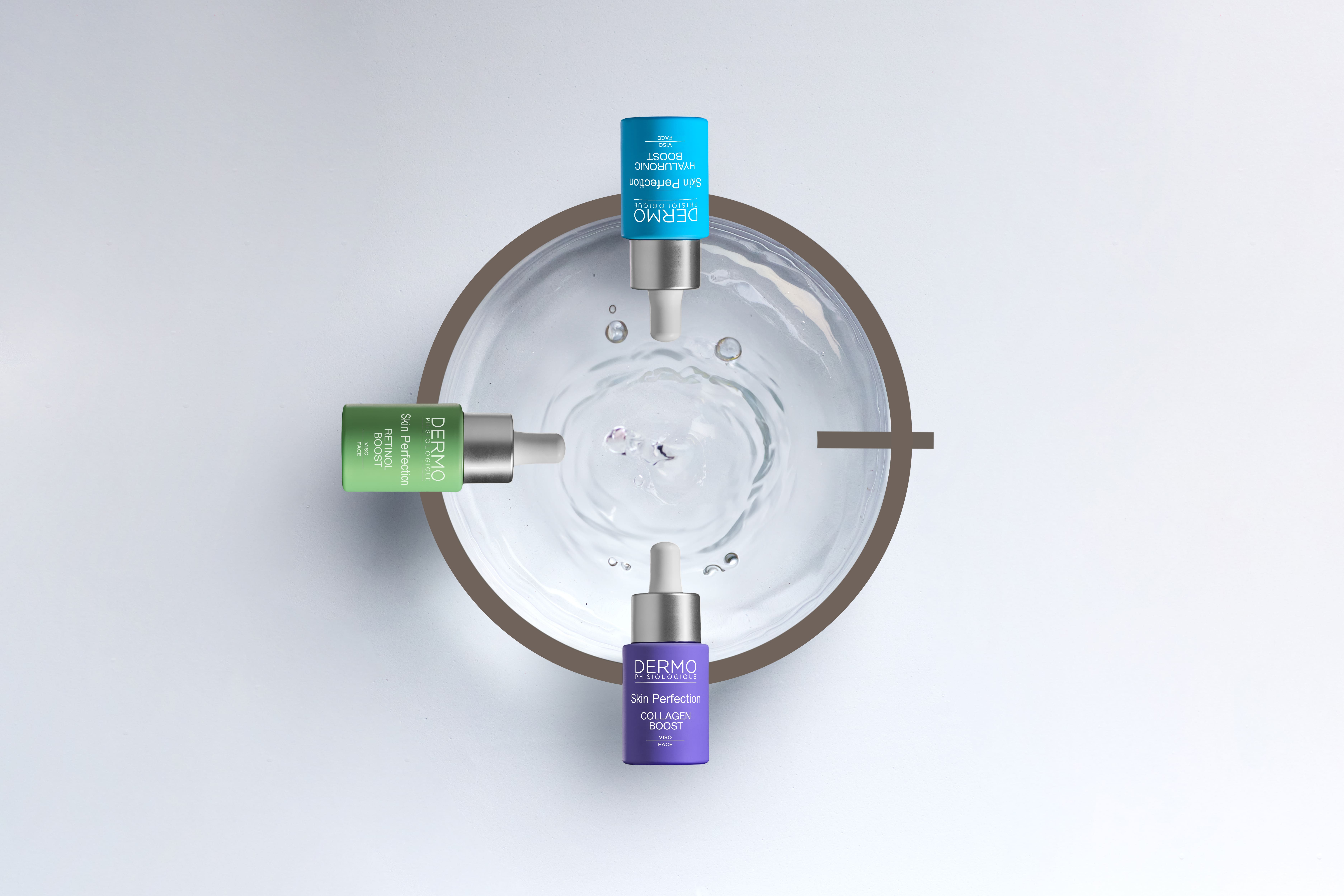 Booster Dermophisiologique Skin Perfection Boost: Hyaluronic, Retinol e Collagen per una Pelle Idratata, Giovane e Rigenerata