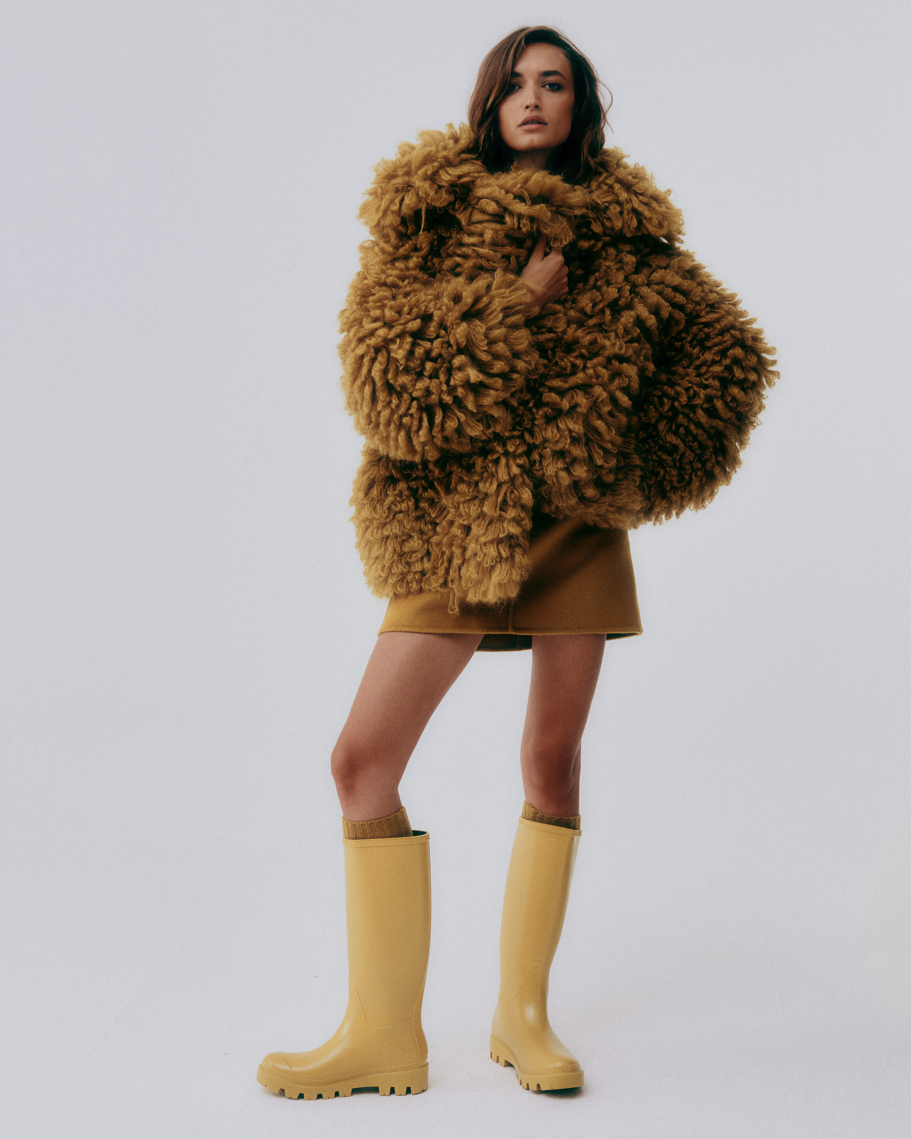 Ecopelliccia effetto teddy di Luisa Spagnoli