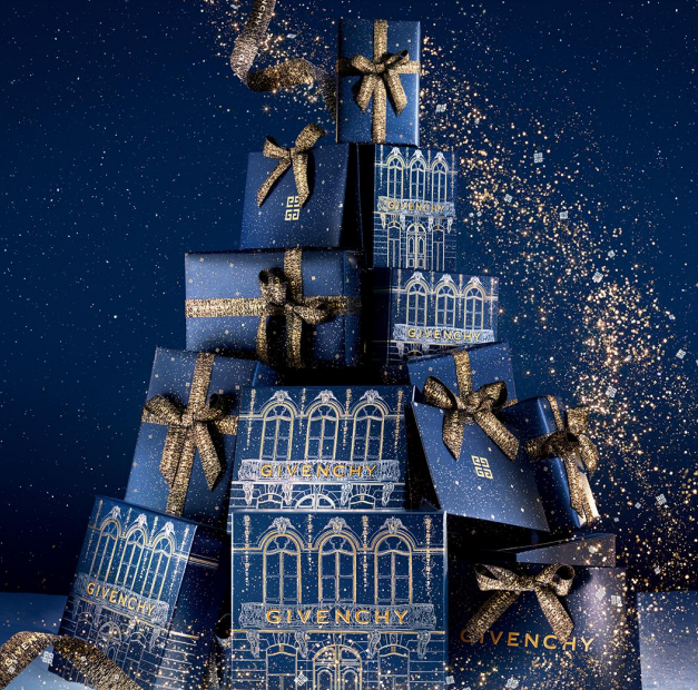 Collezione Holiday 2024 Givenchy con profumi esclusivi e make-up di lusso per il Natale