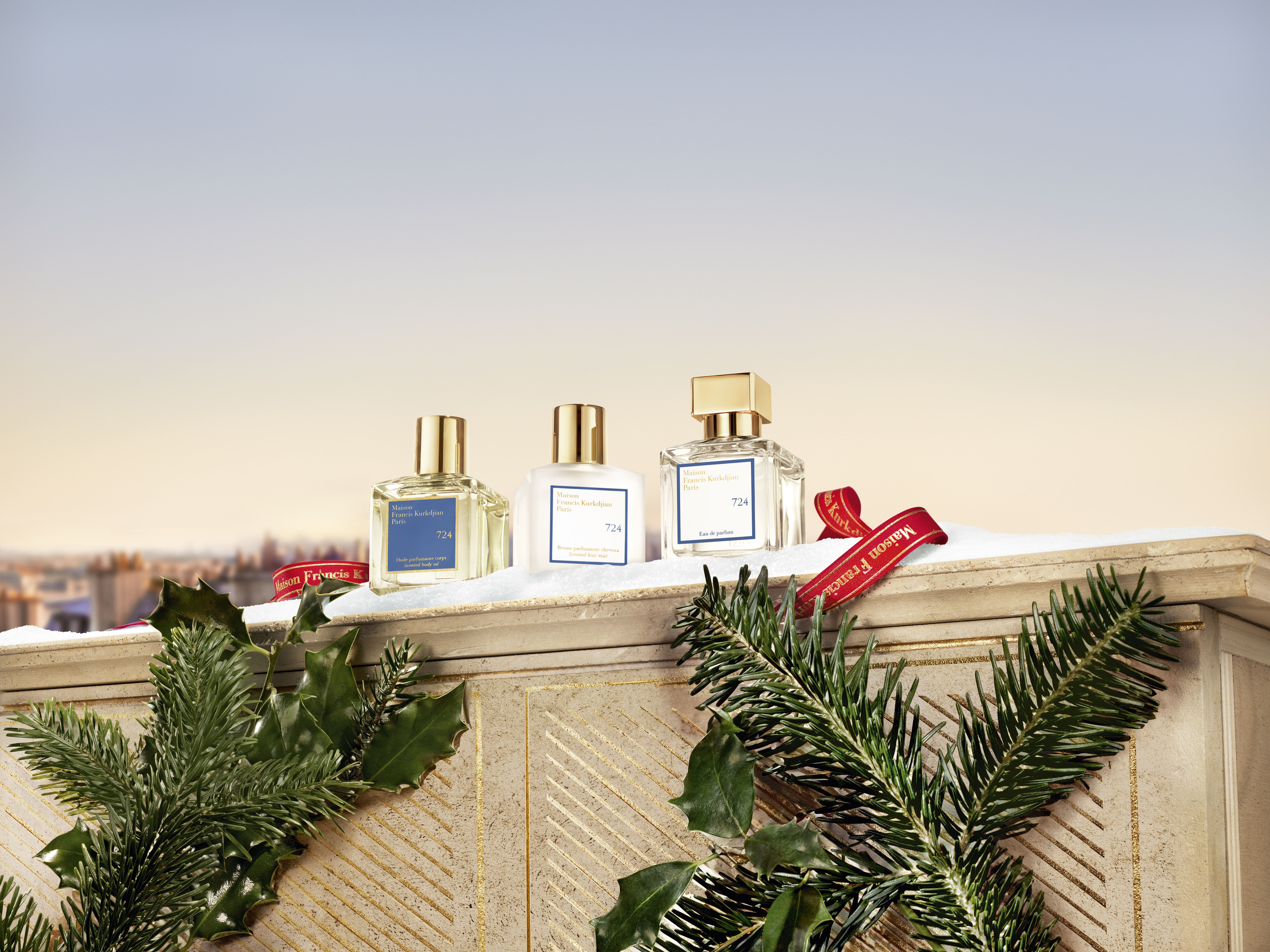 Set di Miniature di Francis Kurkdjian con fragranze iconiche come Baccarat Rouge 540