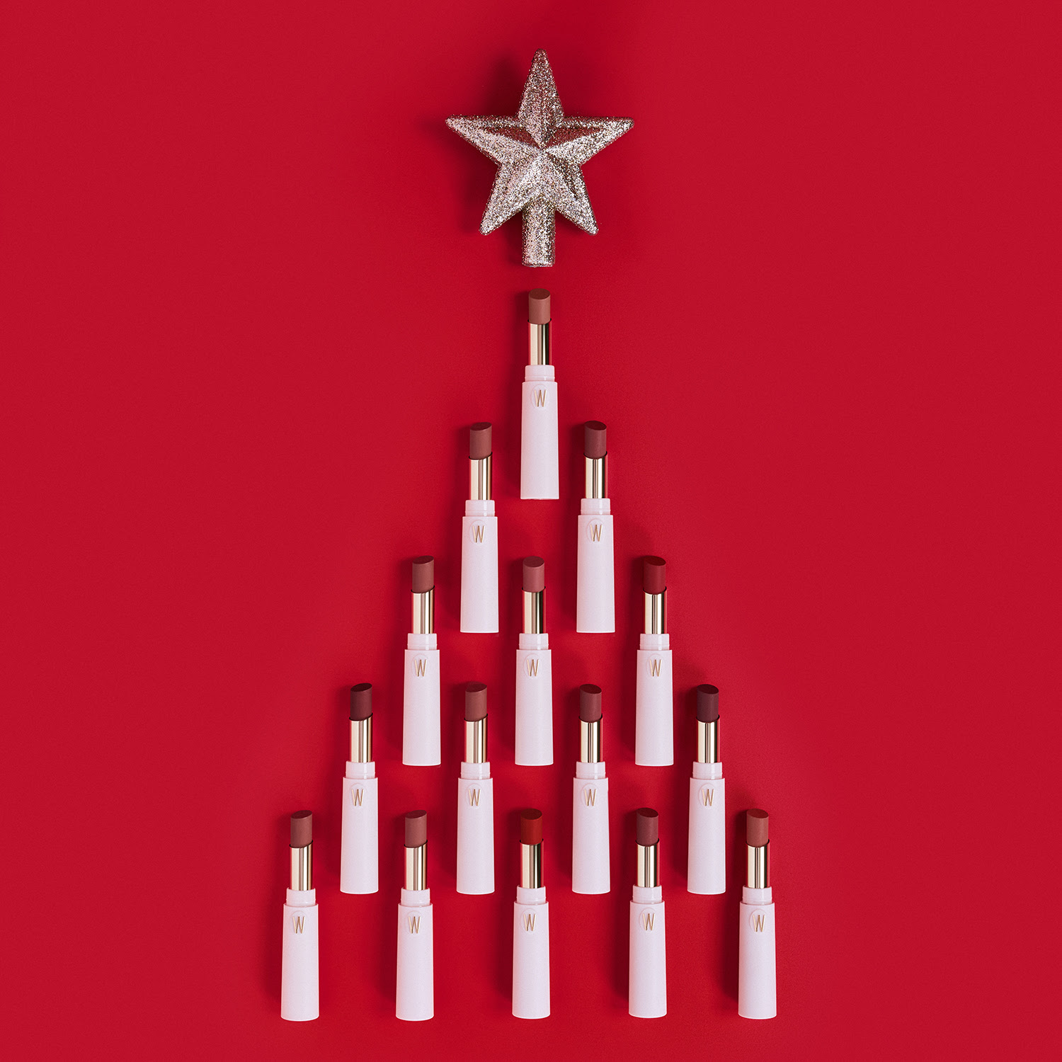 Collezione Sparkling Holiday Wycon Cosmetics Natale 2024 con prodotti make-up scintillanti e sofisticati.