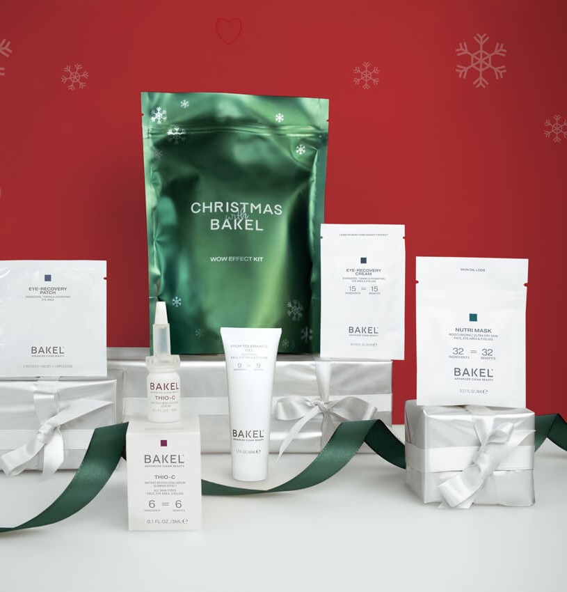 Collezione skincare di lusso BAKEL per il Natale 2024