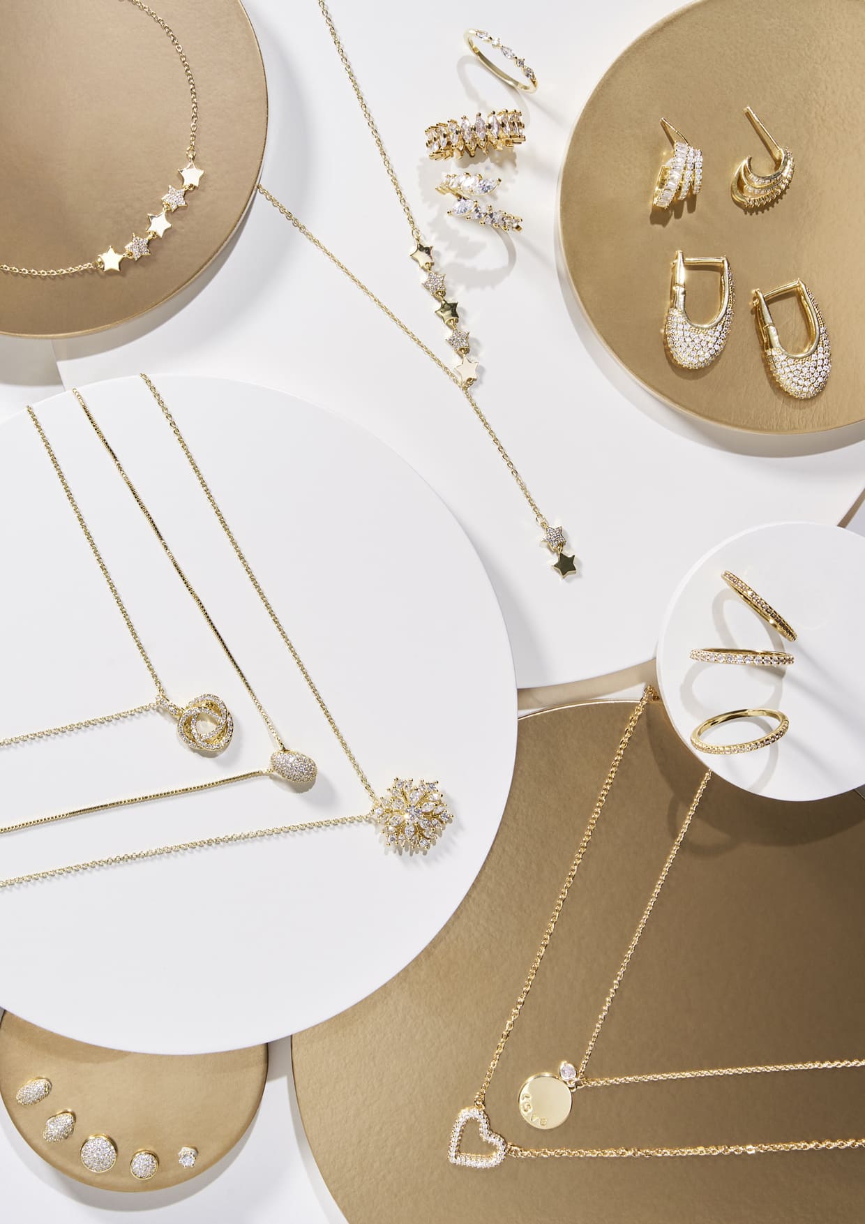 Collane, orecchini e accessori scintillanti di Bijou Brigitte per le feste di Natale e Capodanno