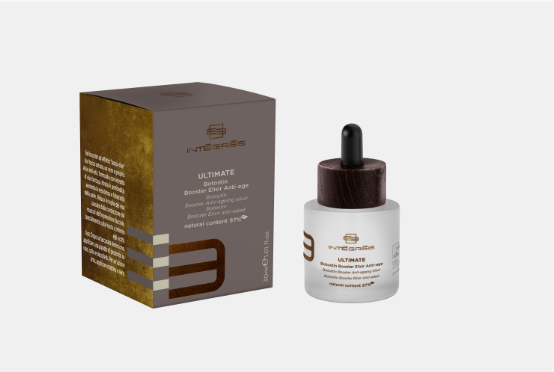 Flacone di Botostin, trattamento anti-età naturale di Intégrée, con design sofisticato e moderno