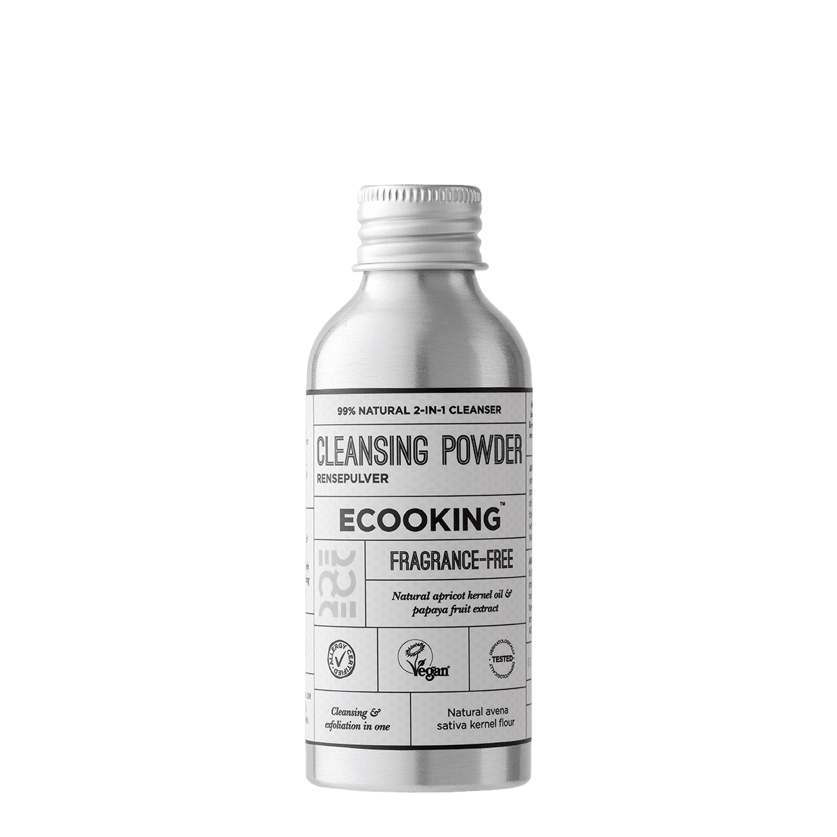 ECOOKING Cleansing Powder, polvere naturale per pulizia profonda