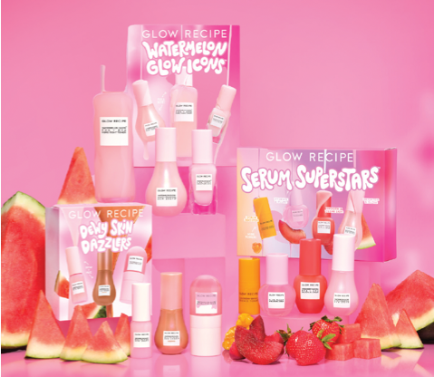 kit natalizi Glow Recipe in edizione limitata in esclusiva da Sephora per una pelle luminosa e idratata