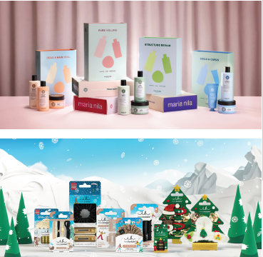 Collezioni Maria Nila e Invisibobble per un Natale 2024 all’insegna della bellezza e del glamour per capelli