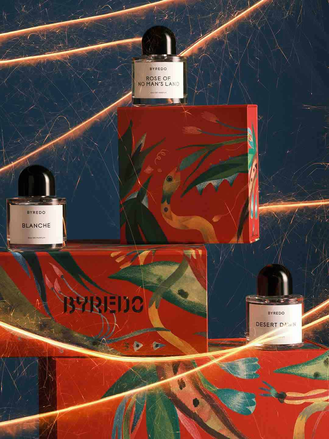 Fragranze della collezione Byredo Anno del Serpente con design esclusivo