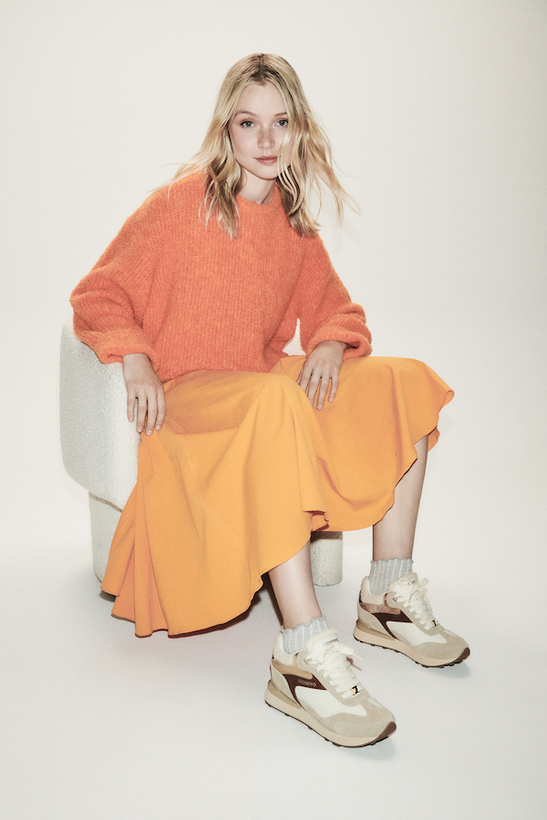 Sneakers sherpa Gioseppo con tessuto caldo e suola leggera, ideali per passeggiate invernali