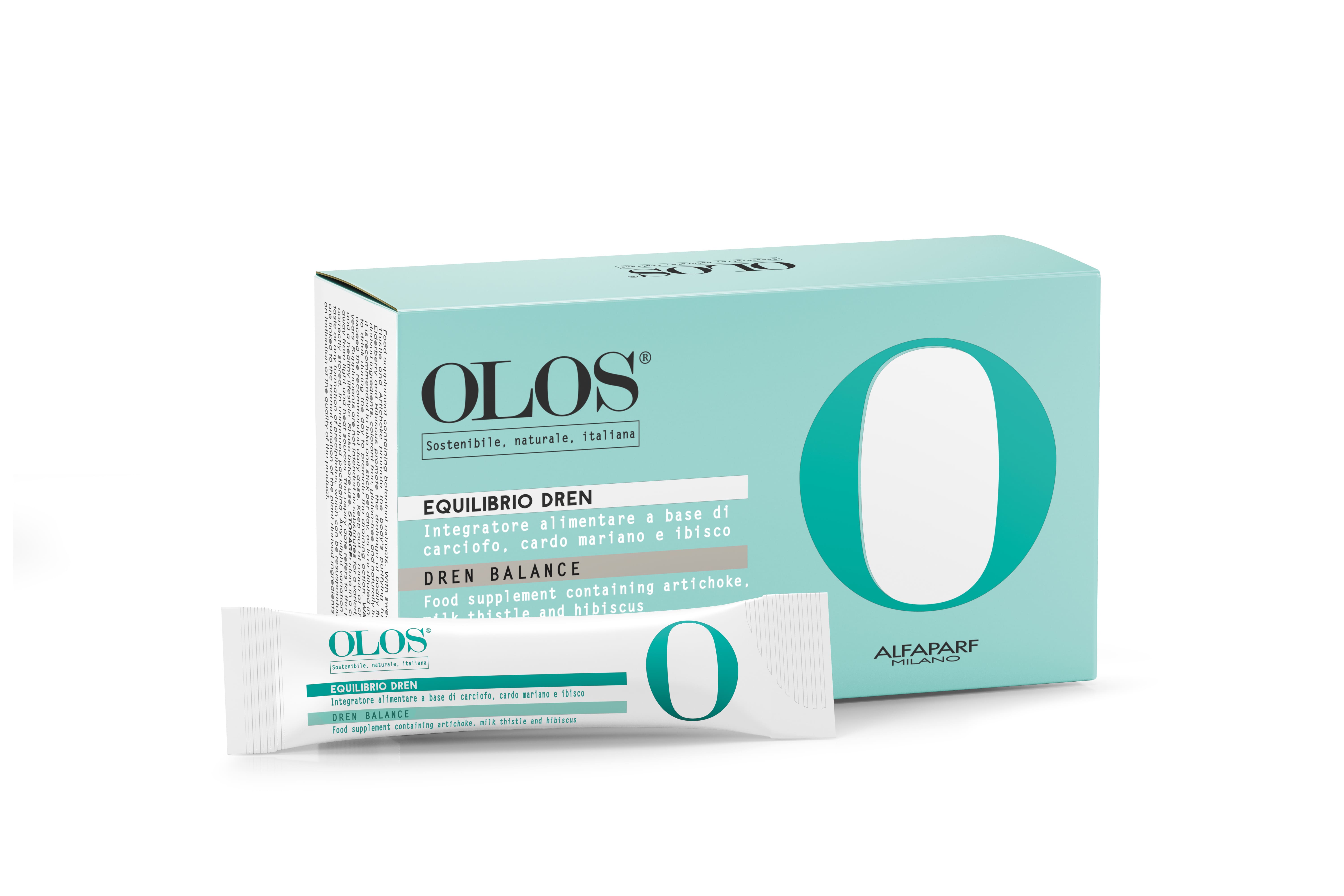 Integratore Equilibrio Dren OLOS con estratti di Betulla e Carciofo per depurare il corpo