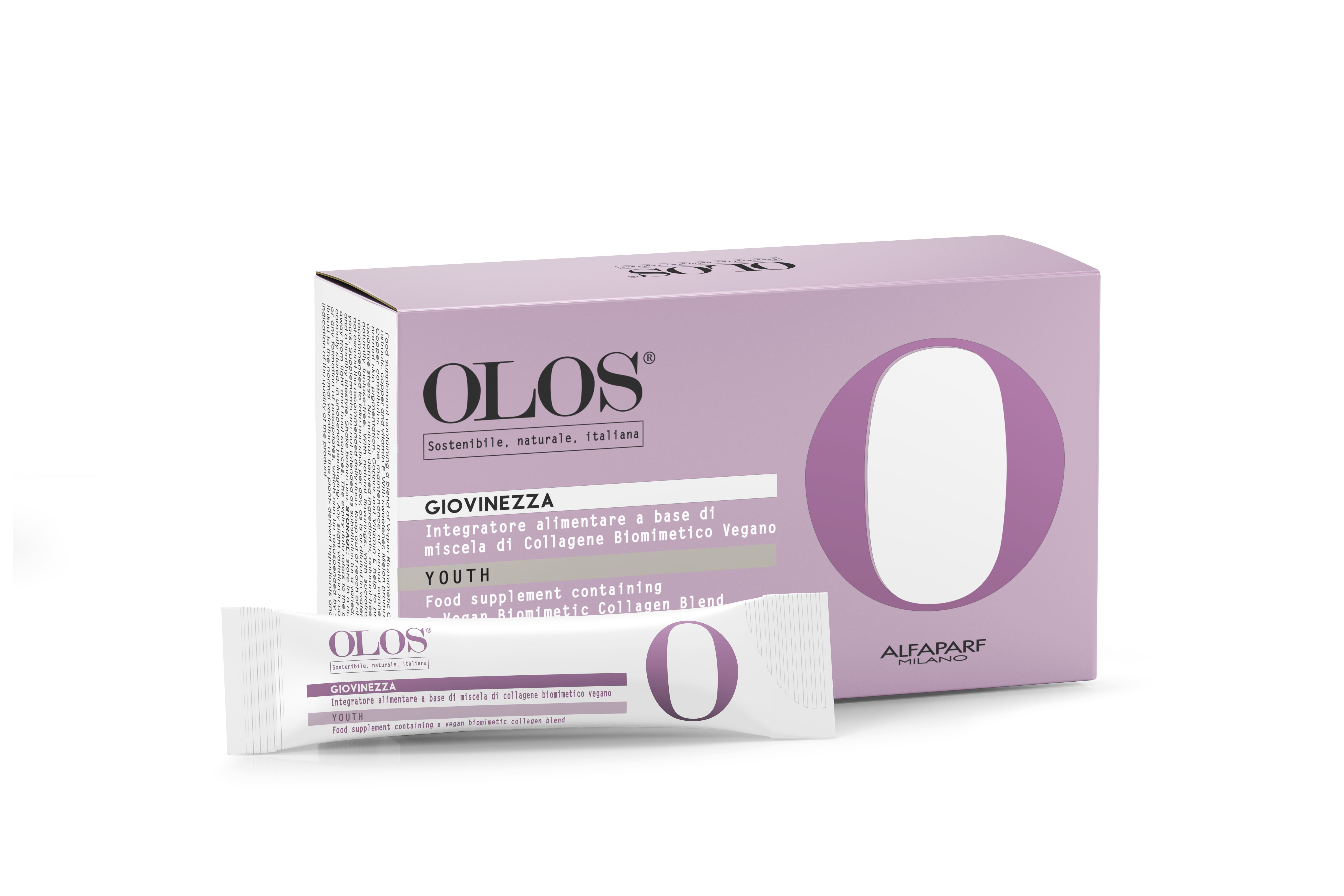 Integratore Giovinezza OLOS con Collagene Biomimetico per una pelle sana e protetta