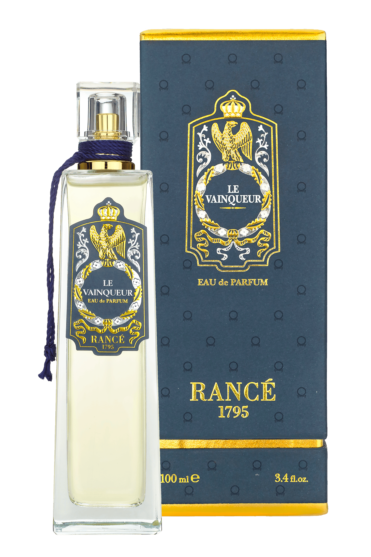 Flacone di Le Vainqueur Eau de Parfum della Collection Impériale di Rancé 1795