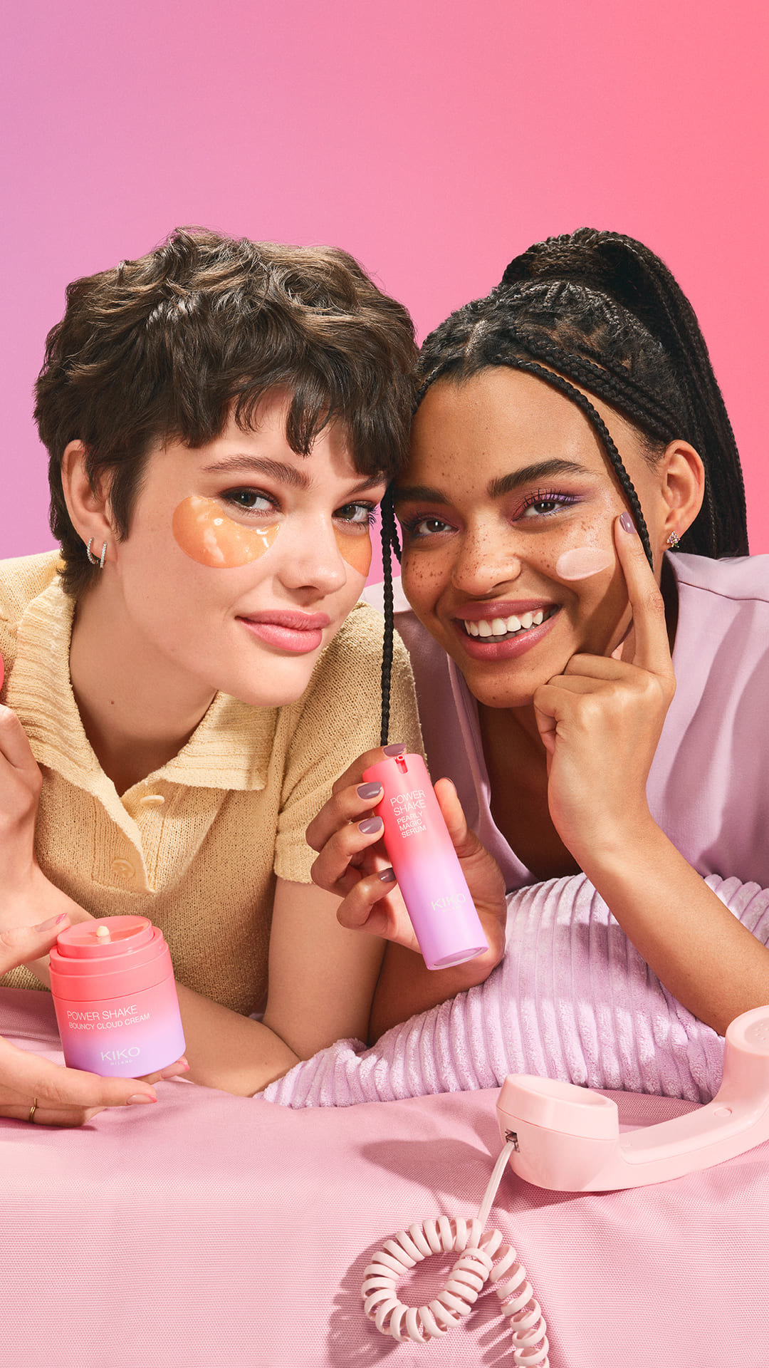Power Shake di KIKO MILANO, collezione skincare con vitamina C, acido ialuronico e limone italiano, 8 prodotti must-have per una pelle luminosa e fresca.