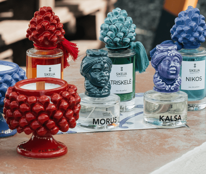 Profumi artigianali Sikelia ispirati alla mitologia siciliana, fragranze che evocano leggende e tradizioni della Sicilia