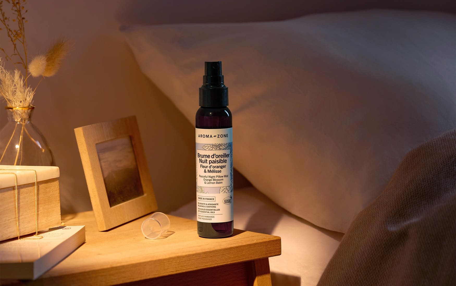 Spray rilassante per cuscino Notte Serena di Aroma-Zone