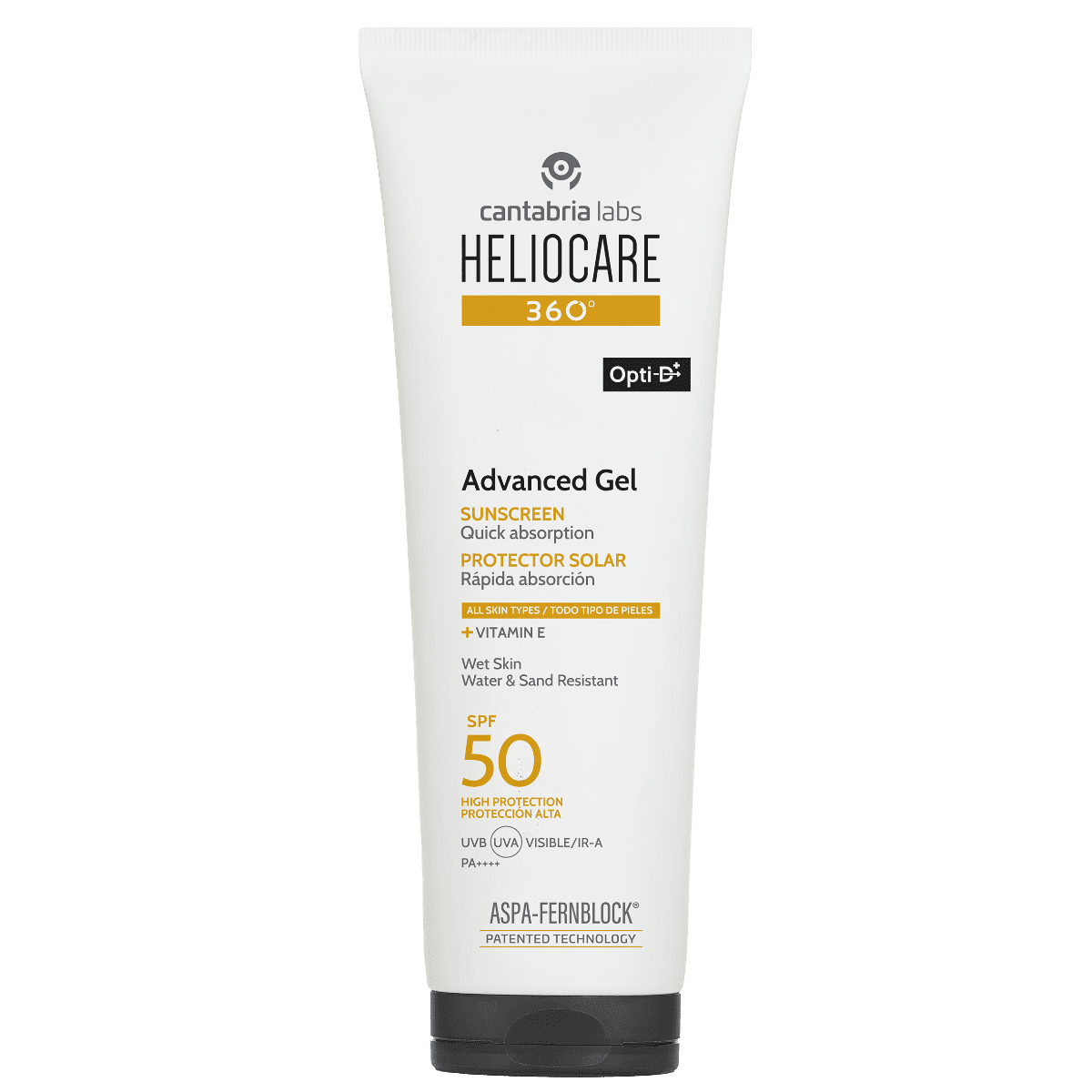 Heliocare 360° Advanced Gel SPF50+ per una protezione solare completa, ideale per tutta la famiglia