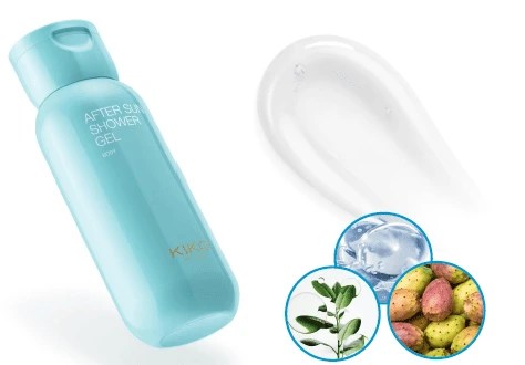 Gel doccia doposole con acido ialuronico e fico d’India