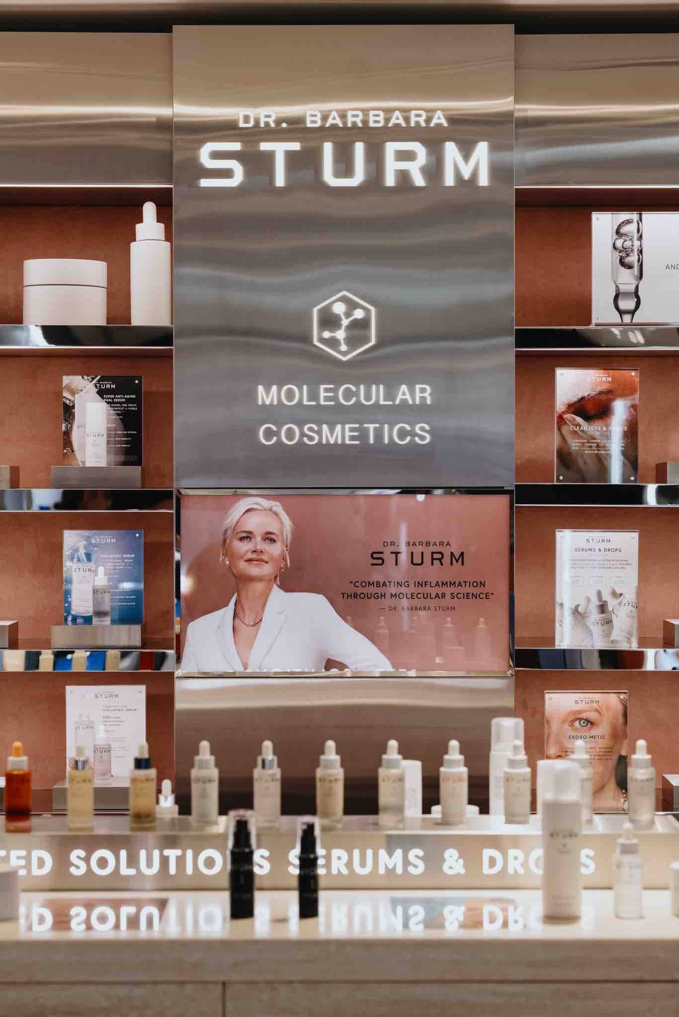 Nuovo counter skincare Dr. Barbara Sturm alla Rinascente Milano
