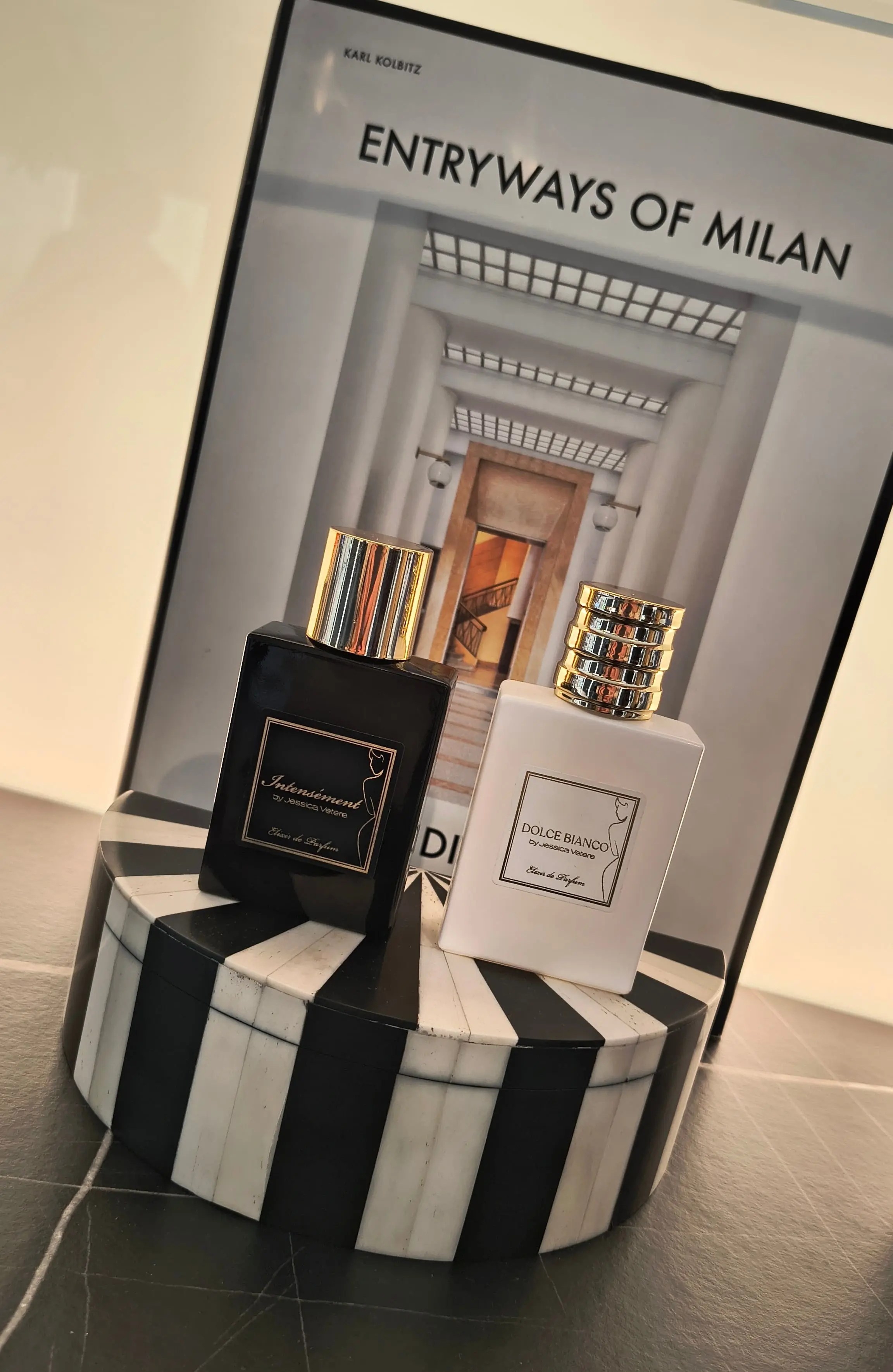 Profumi pH reagenti Vanity Concept, INTENSEMÈNT con note gourmand e DOLCE BIANCO con accordi cremosi e avvolgenti